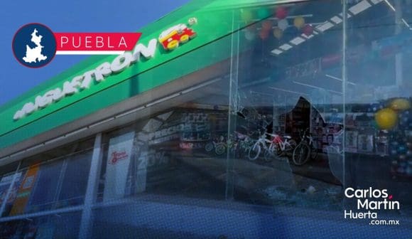 Por tercera vez, dan cristalazo a tienda Juguetrón en el Boulevard 5 de Mayo