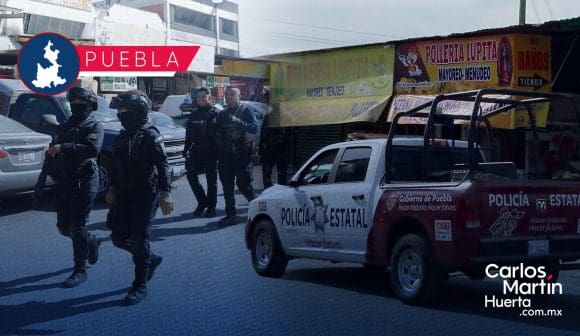 Refuerzan seguridad en la Central de Abasto de Puebla; continúan operativos