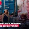 (VIDEO) Compra más de 800 Roscas de Reyes en Costco y las transporta en tráiler