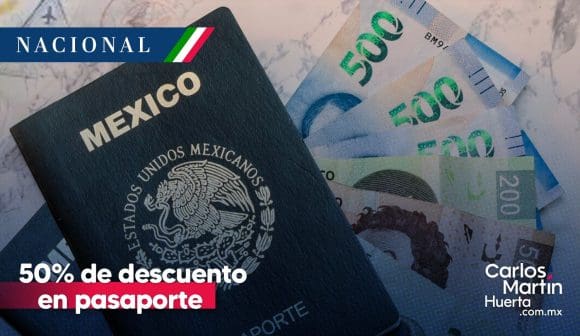 ¿Descuento del 50% en tu pasaporte mexicano en 2025? Aprovecha