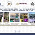 Aseguran 6 bares donde se halló droga en operativo interinstitucional coordinado por la FGE