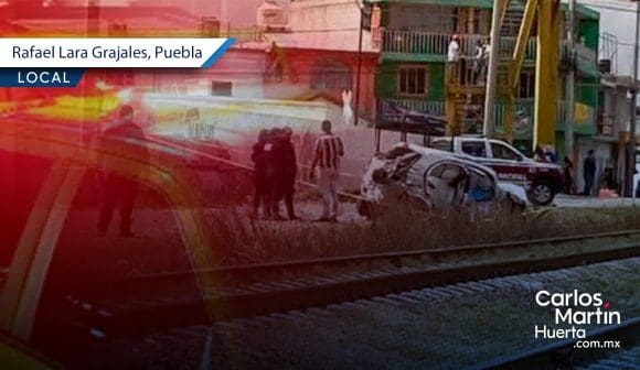 Muere al intentar ganarle el paso al tren en Lara Grajales