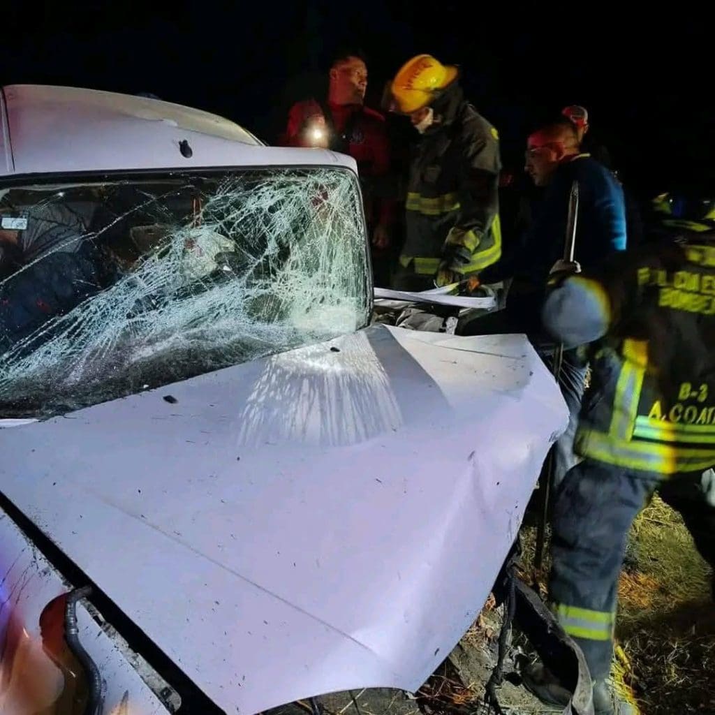 Accidente en la carretera San Mateo Capultitlan Santa Ana Xalmimilulco