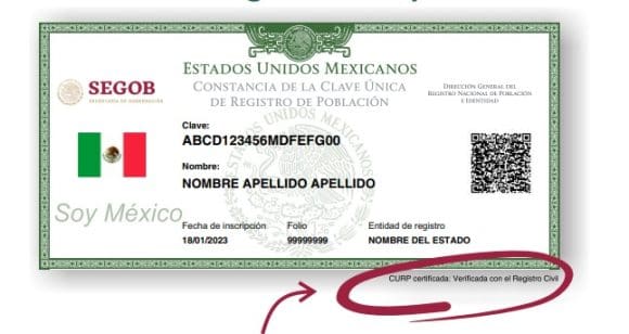 Certificación de CURP y cómo obtenerla