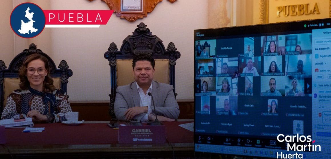 Cabildo de Puebla aprueba sesión extraordinaria para validar elecciones en juntas auxiliares