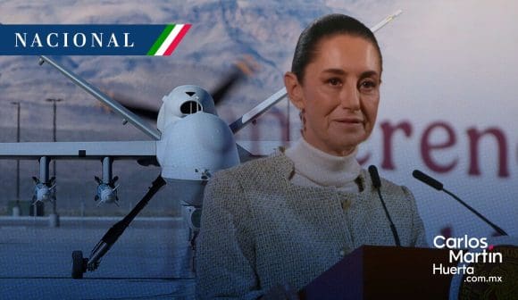 Sheinbaum afirma que “no hay nada ilegal” en los vuelos de drones de EE.UU