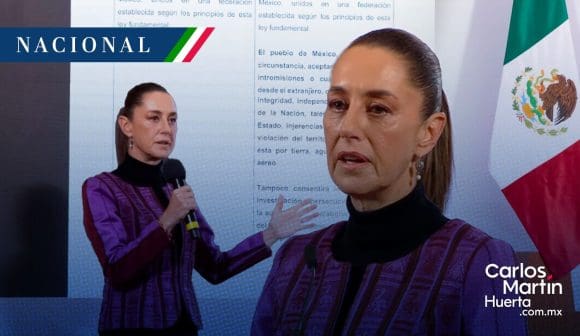 Claudia Sheinbaum - reformas soberanía Sheinbaum anuncia reformas para ‘blindar’ soberanía