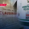 Clausuran Verificentro de bulevar Forjadores; vendía hologramas falsos