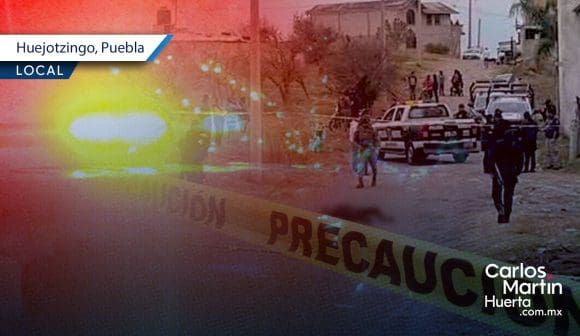 Abaten a delincuente en intento de asalto en Huejotzingo