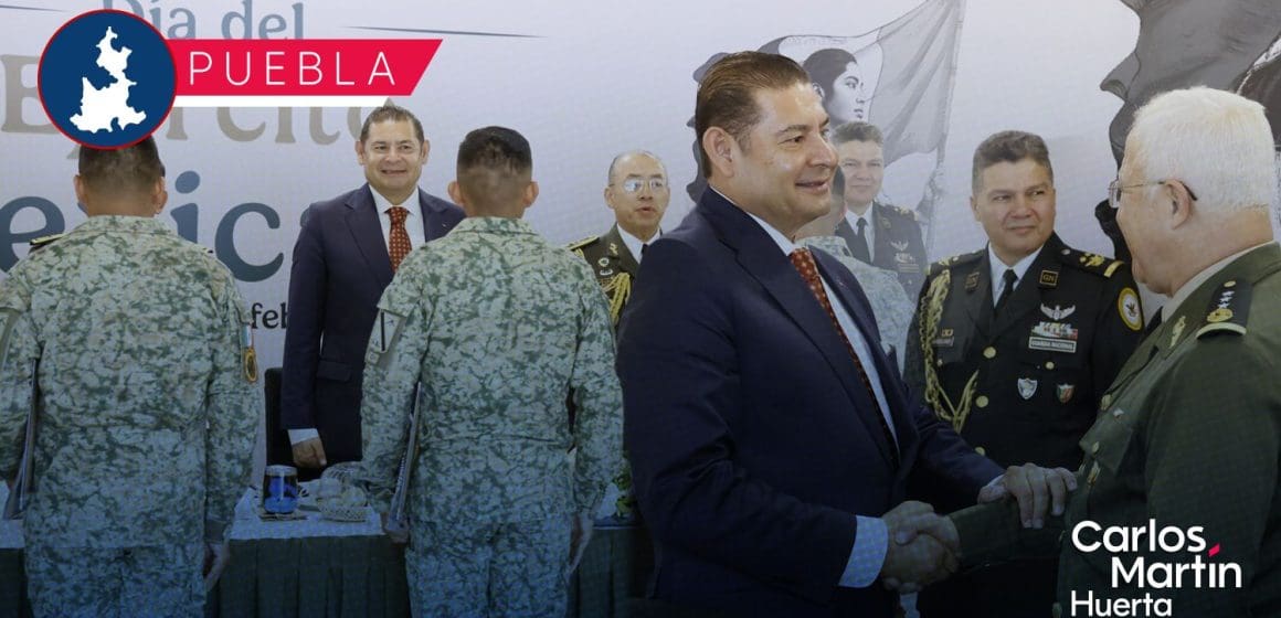 Día del Ejército Mexicano en Puebla: Reconocimiento a la labor de las fuerzas armadas