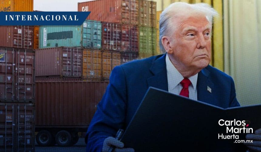 Donald Trump aranceles Trump amenaza con imponer arancel del 5% a México por incumplimiento del Tratado de Aguas