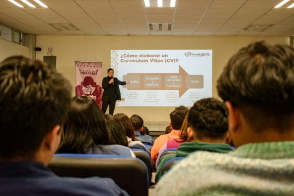 Portada Impulso al empleo en Puebla Ofrecen taller y bolsa de trabajo para jóvenes poblanos CMH Impulso al empleo en Puebla: Ofrecen taller y bolsa de trabajo para jóvenes poblanos