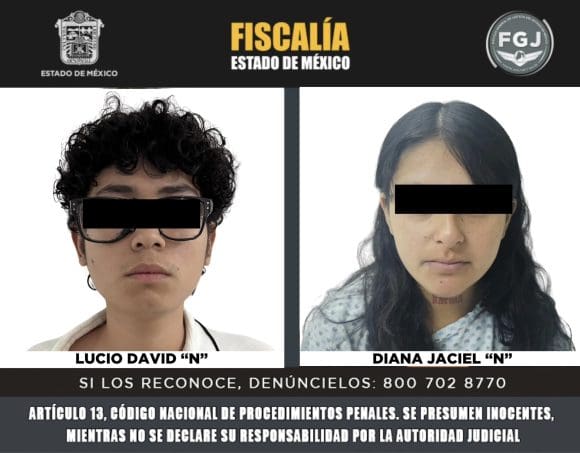 Lucio y Diana, padres de bebé abandonado en Tultitlán, ingresan a la cárcel