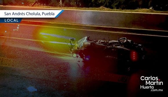Muere par de motociclistas tras accidentes en Puebla