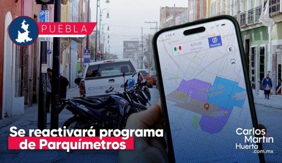 Reactivación Parquímetros Programa de Parquímetros se reactivará en abril con nuevos polígonos