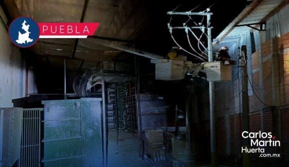 Robo de luz en Sierra Norte Catean domicilios por robo de energía eléctrica en la Sierra Norte