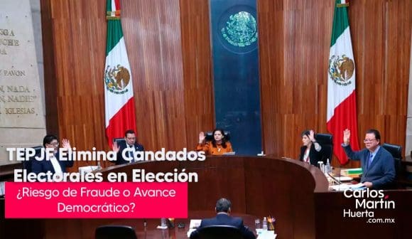 TEPJF avala conteo de votos por consejos distritales en elección judicial
