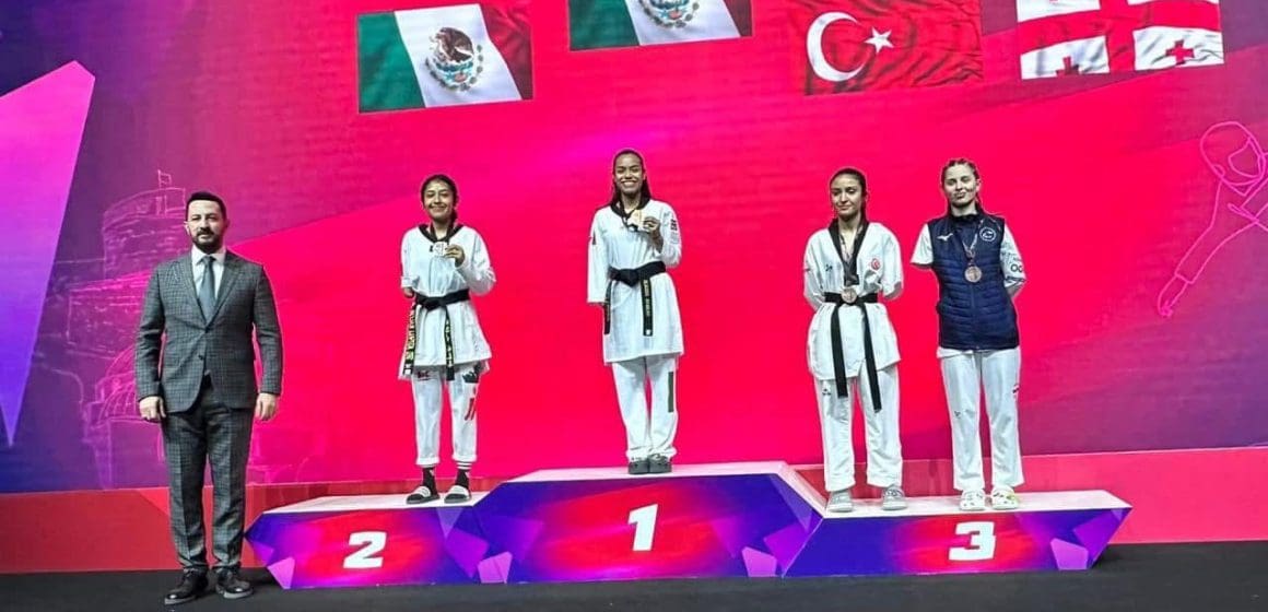 La poblana Claudia Romero se colgó medalla de oro en Abierto de Turquía