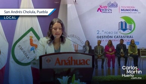 San Andrés Cholula lidera el 2° Foro Nacional de Gestión Catastral
