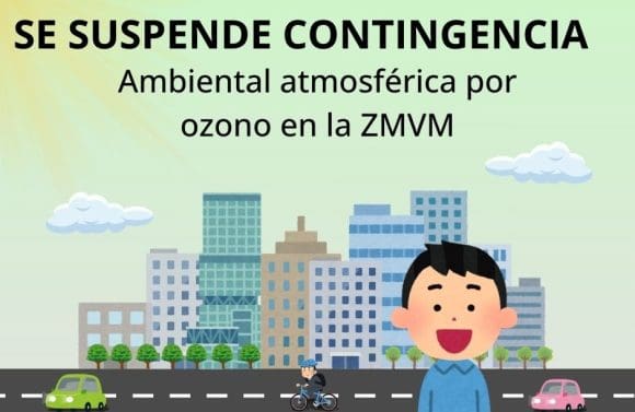 Se suspende la contingencia ambiental en el Valle de México