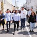 Mejora Lupita Cuautle la movilidad en Emiliano Zapata con obra vial