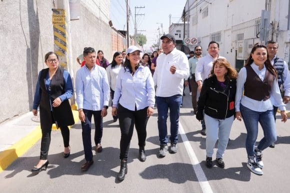 inauguración-calle-san-andres-cholula Mejora Lupita Cuautle la movilidad en Emiliano Zapata con obra vial