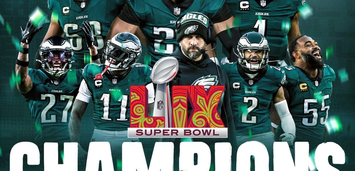 Las Águilas de Filadelfia frenaron a los Jefes y son Campeones del Super Bowl LIX
