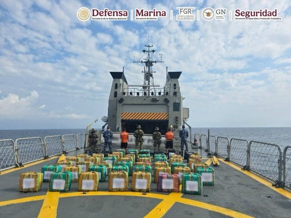seguridad-marina En Oaxaca, aseguran embarcaciones con cerca de dos toneladas de cocaína