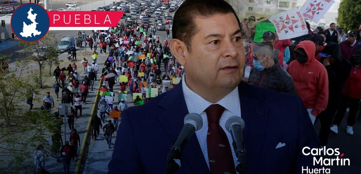 Alejandro Armenta acusa a UPVA 28 de Octubre de usar taxis pirata para actos delictivos