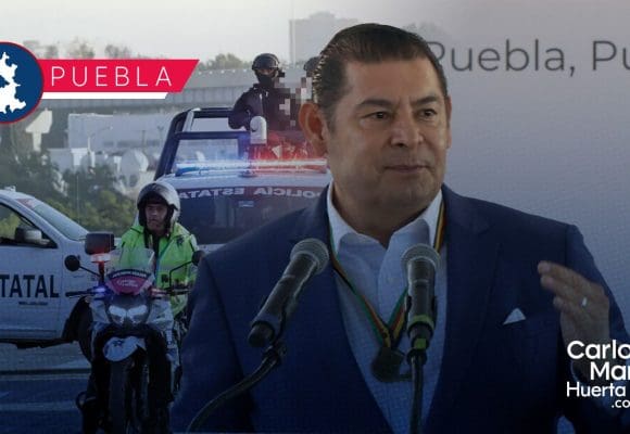 Baja 50% el robo a transporte en carreteras de Puebla: Armenta