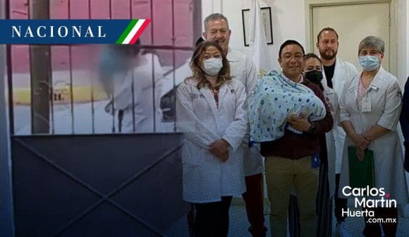 Dan de alta a bebé abandonado en Tultitlán