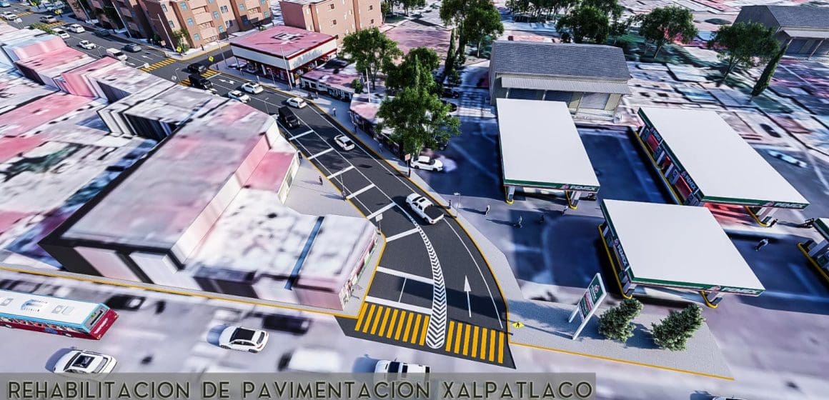 Ariadna Ayala inicia modernización de avenidas en Atlixco