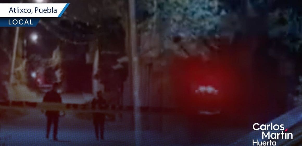 Asesinan a “El Quiroga” en Atlixco; intentaba robar domicilio
