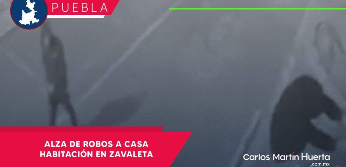 Así es como sujetos roban casa en la zona de Zavaleta