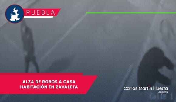 Así es como sujetos roban casa en la zona de Zavaleta