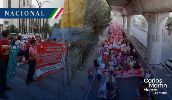 CNTE bloquea accesos al AICM