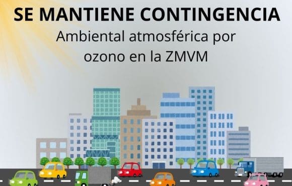 Se mantiene la contingencia ambiental en el Valle de México; habrá doble Hoy No Circula