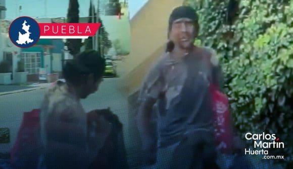 Captan a indigente robando espejos en la colonia La Paz