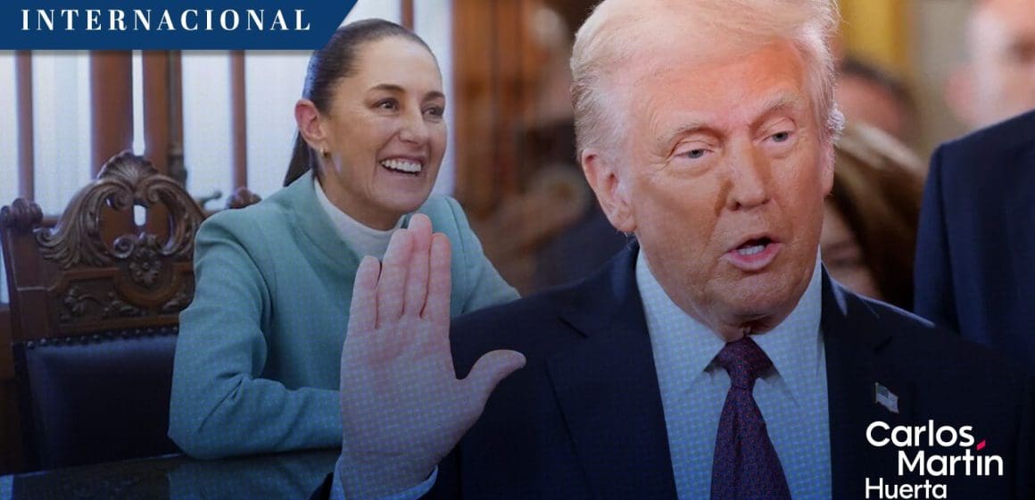 Trump anuncia que México no pagará aranceles en el marco del T-MEC tras llamada con Sheinbaum
