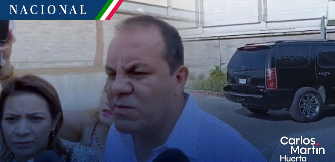 Cuauhtémoc Blanco acude a la Fiscalía de Morelos; “siempre voy  dar la cara”