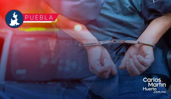 Detienen a tres presuntos ladrones tras persecución en Puebla