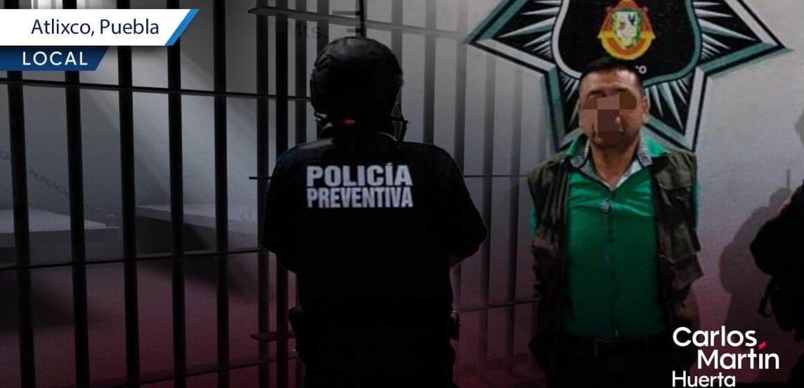 Detienen a sujeto por intento de homicidio en Atlixco