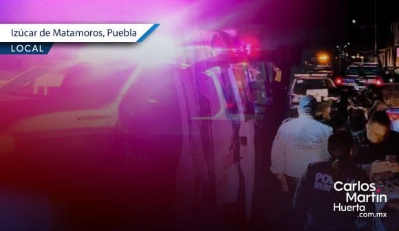 Dos jóvenes motociclistas mueren tras accidente en carretera de Izúcar de Matamoros