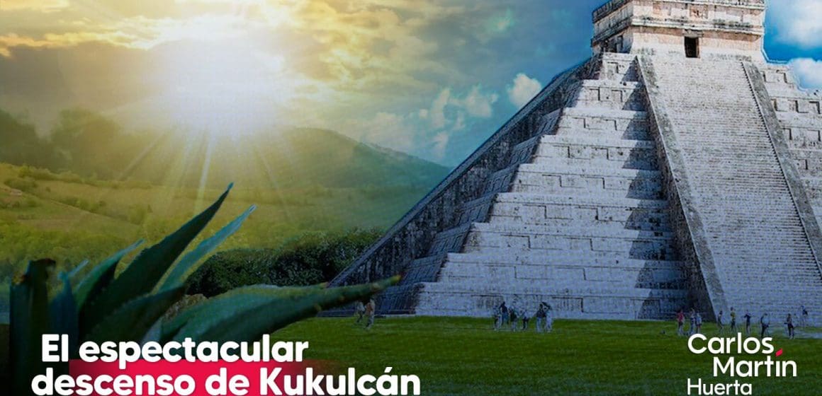 Primavera 2025:  el espectacular descenso de Kukulcán en Chichén Itzá