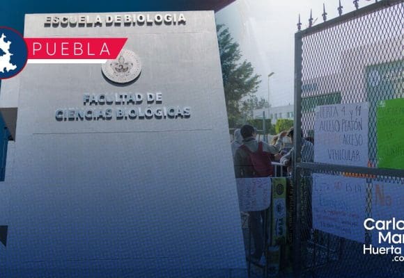 Facultad de Ciencias Biológicas de la BUAP se retira del paro en CU por intervención de grupos de choque