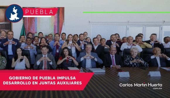 Gobierno de Puebla impulsa desarrollo en juntas auxiliares con Programa de Obra Comunitaria