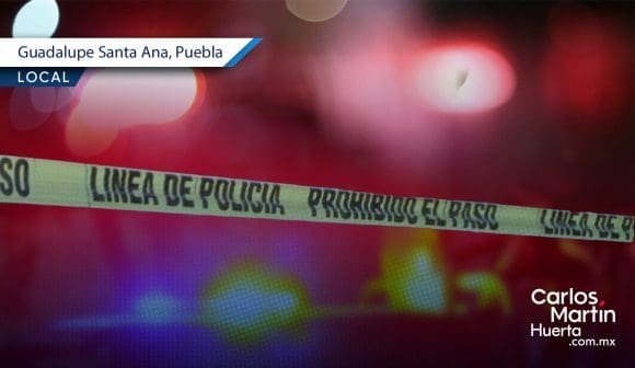 Homicidio - Guadalupe Santa Ana - Mixteca De varias puñaladas asesinan a un hombre en la Mixteca poblana