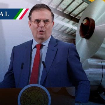 Marcelo Ebrard - acero y aluminio Aranceles sobre acero y aluminio aún se negocian con EE.UU: Ebrard