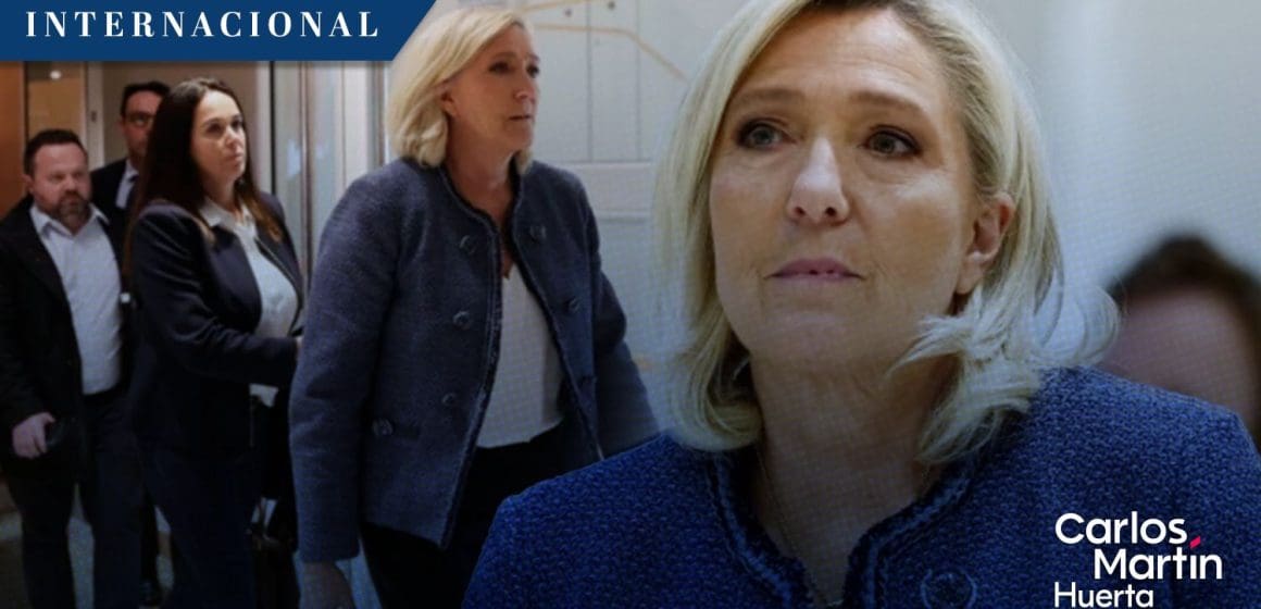 Condenan a la ultraderechista francesa Marine Le Pen por malversación de fondos