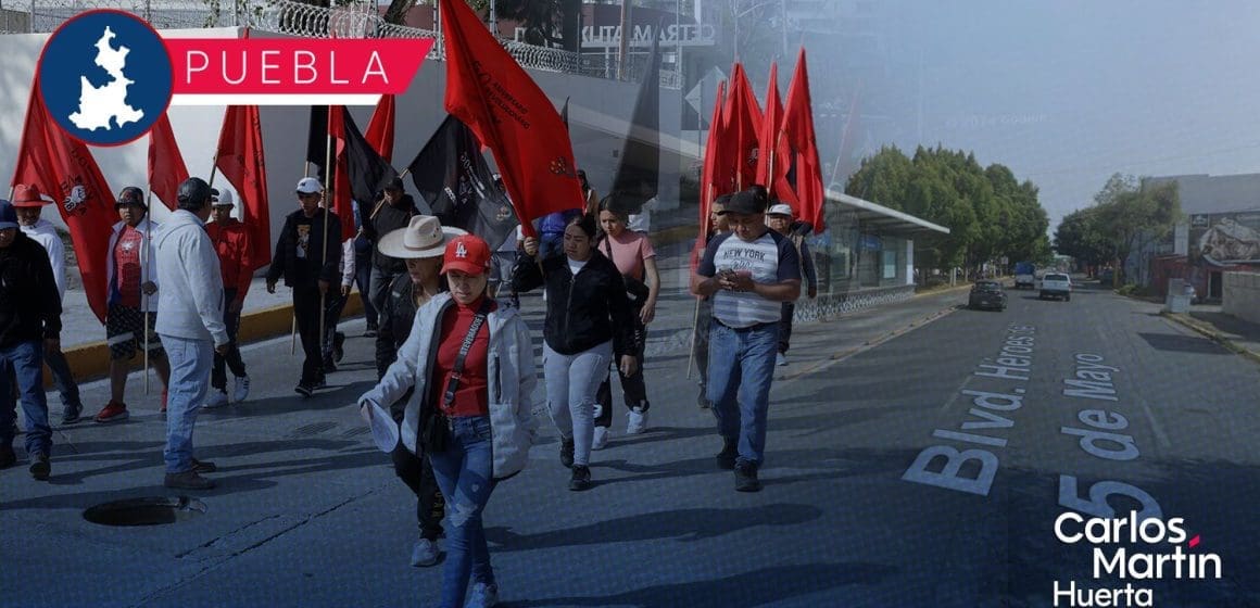 Otra manifestación de la 28 de Octubre: Cerrarán el bulevar 5 de Mayo y 43 Poniente este sábado